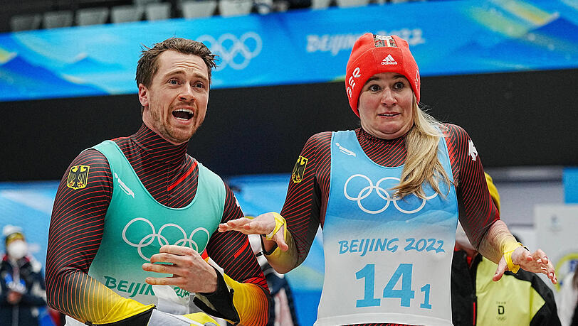 Die Kulisse passt, aber mit der Olympischen Idee hatten die Spiele in Peking nicht viel zu tun. Rodel-Queen Natalie Geisenberger sagt: "Nur für einen Weltcup würde ich nicht mehr nach China reisen."
