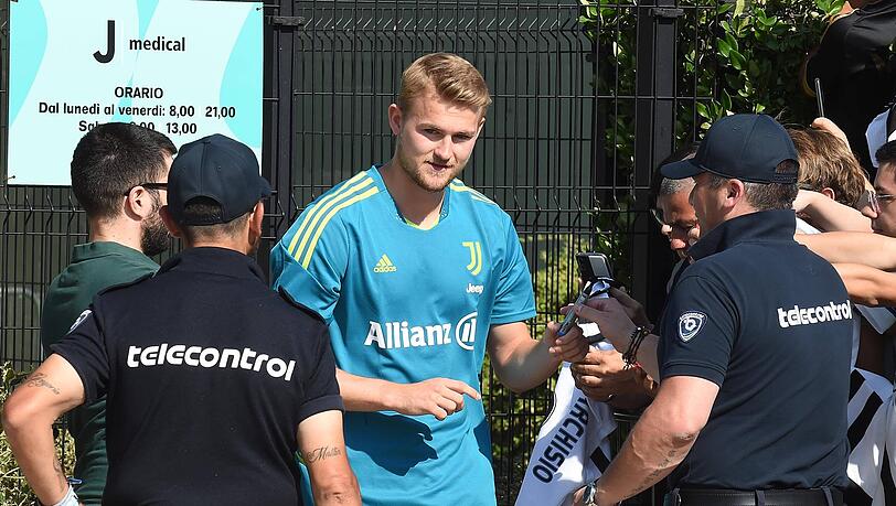 Noch bei Juventus Turin, aber wohl bald beim FC Bayern: Innenverteidiger Matthijs de Ligt.