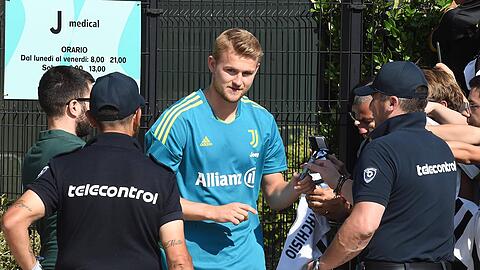 Noch bei Juventus Turin, aber wohl bald beim FC Bayern: Innenverteidiger Matthijs de Ligt.