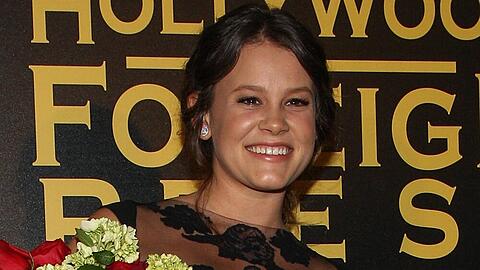 Sosie Bacon bei der Wahl zur Miss Golden Globe 2014 in West Hollywood