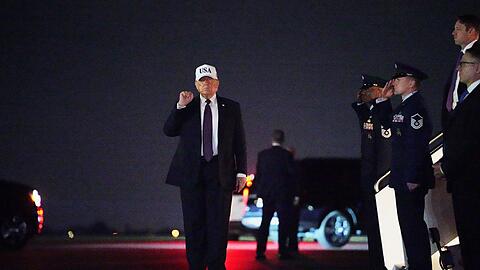 US-Pr&auml;sident Trump dr&auml;ngt den Iran zu einem Abkommen.