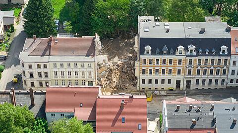 Der Rettungseinsatz nach dem Einsturz des Gr&uuml;nderzeithauses in G&ouml;rlitz dauerte etwa 72 Stunden.