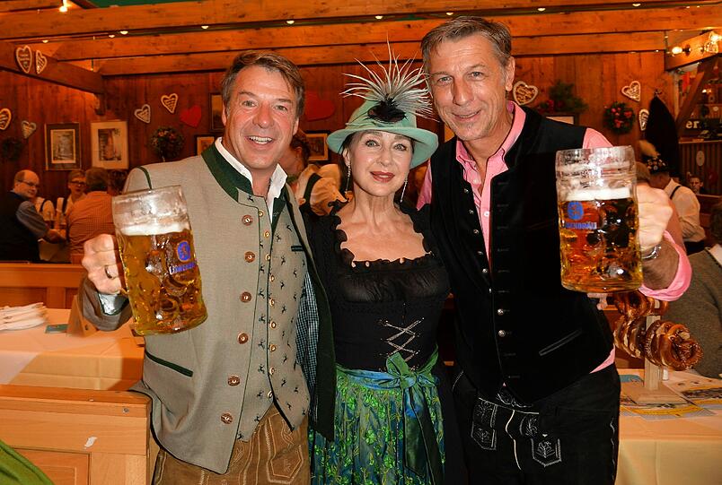 Patrick Lindner, Christine Kaufmann und Peter Schäfer.