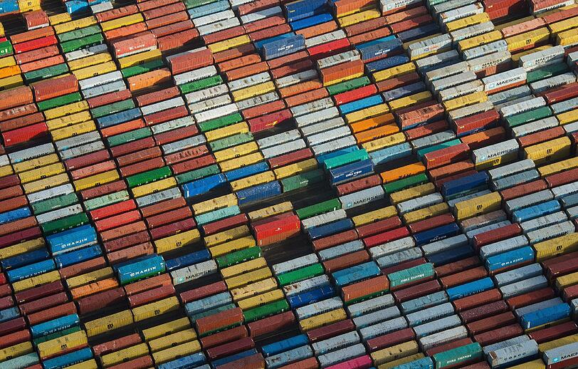 In einem Container entdeckten die Behörden über 1 Tonne Kokain.