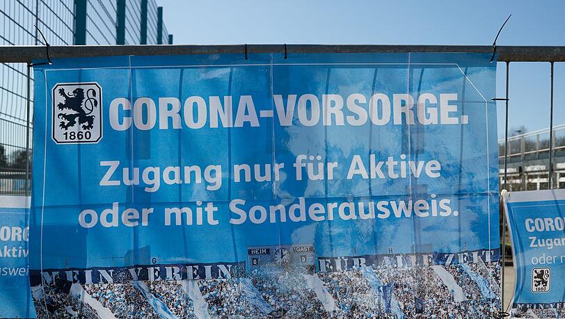 Der TSV 1860 hat am Dienstag den Trainingsbetrieb vorerst eingestellt. Der TSV 1860 hat am Dienstag den Trainingsbetrieb vorerst eingestellt.