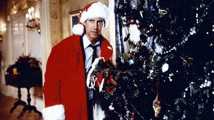 "Schöne Bescherung": Von besinnlicher Weihnacht ist Familie Griswold rund um Familienoberhaupt Clark (Chevy Chase) meilenweit entfernt.