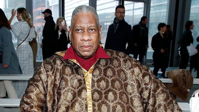 André Leon Talley bei einem Auftritt in New York.