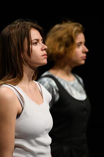 "Die rote Republik" im Akademietheater der Bayerischen Theaterakademie.