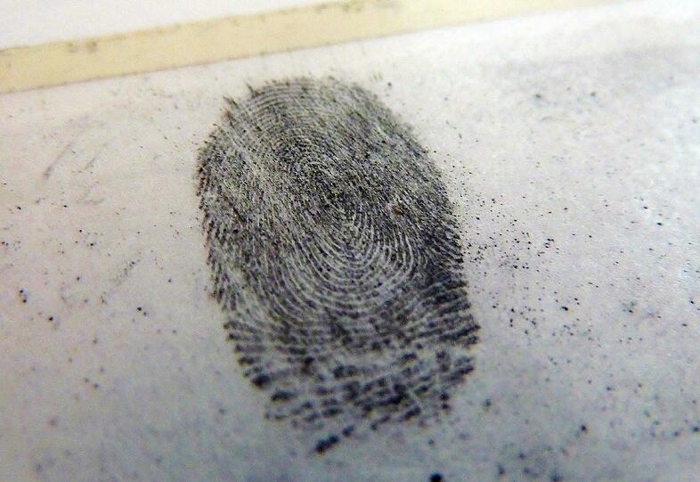 Verräterischer Fingerabdruck: Die Polizei fand den Täter (Symbolbild). Foto: dpa