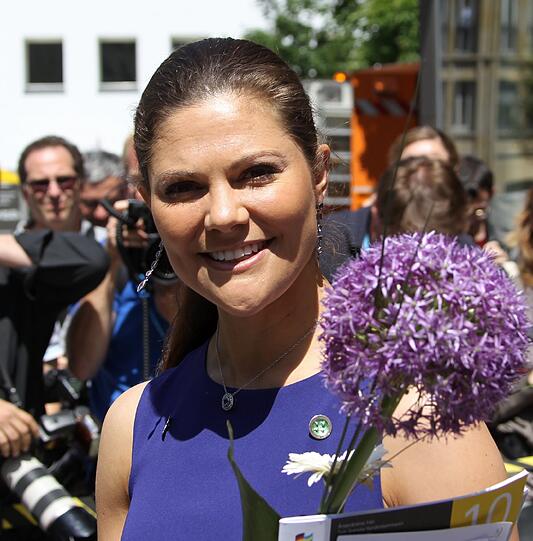 Tag zwei für das schwedische Prinzenpaar in München. Die Bilder.