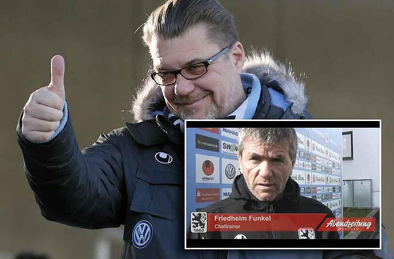 Gerhard Mayrhofer: Friedhelm Funkel spricht über die Ansprache des Löwen-Präsidenten