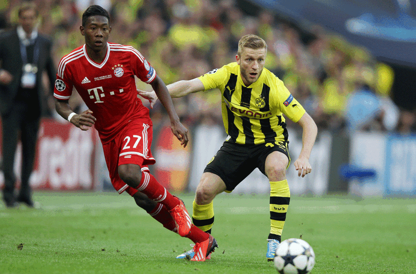 26. Mai 2013: Ein weiteres Kapitel für die Geschichtsbücher. Als erster Österreicher spielt David Alaba in einem Champions League-Finale. Die Bayern treffen in Wembley auf Borussia Dortmund.