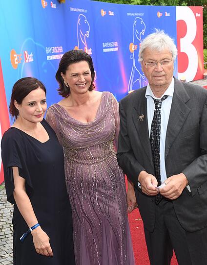 Schauspielerin Elisabeth Lanz, Ilse Aigner ( und Gerhard Polt.