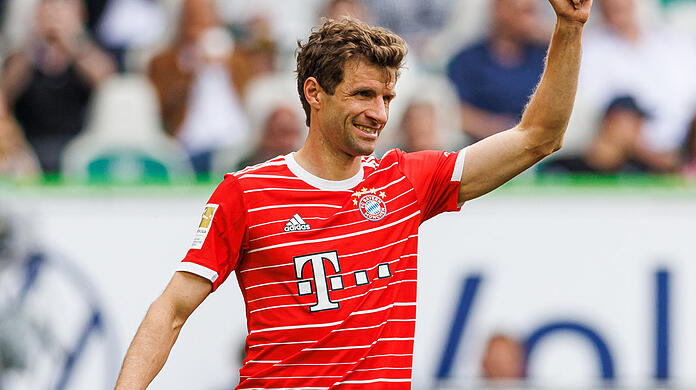 Bereits elf Mal hat Thomas Müller im Supercup gespielt und sieben Trophäen geholt.