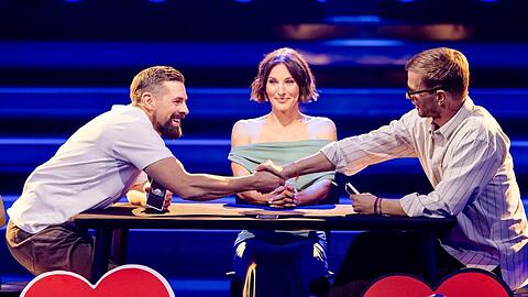 Nach 13 Jahren ist Schluss: Klaas Heufer-Umlauf (l.), Joko Winterscheidt und Jeannine Michaelsen.