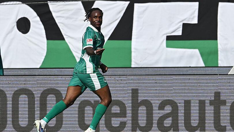 Noel Futkeu brachte F&uuml;rth in Hannover in F&uuml;hrung.
