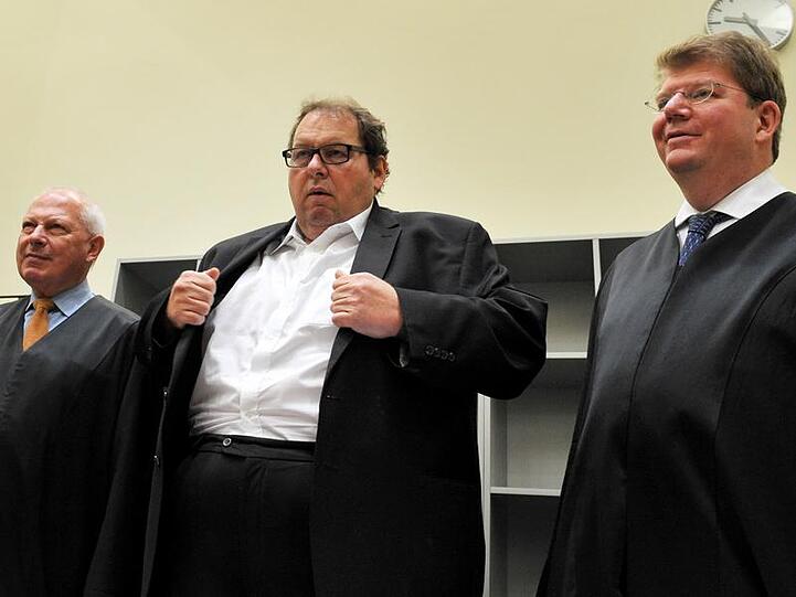 Ottfried Fischer beim Prozess um die Prostituierten-Affäre