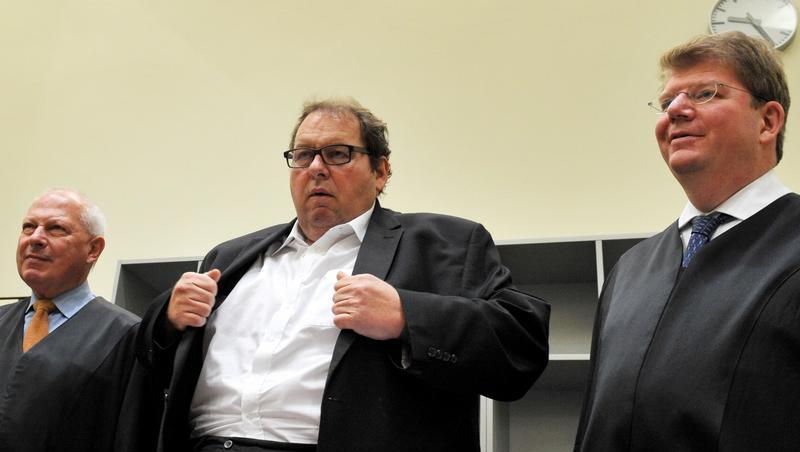 Ottfried Fischer beim Prozess um die Prostituierten-Affäre Ottfried Fischer beim Prozess um die Prostituierten-Affäre
