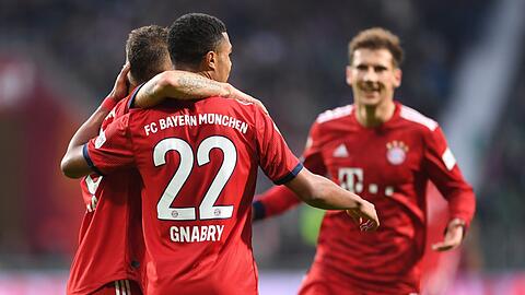 Matchwinner gegen Werder Bremen: Serge Gnabry