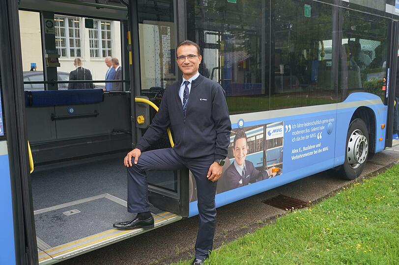 Am Anfang war George Kasho (51) noch bei jeder Fahrt nervös, mittlerweile fühlt er sich aber ziemlich wohl.
