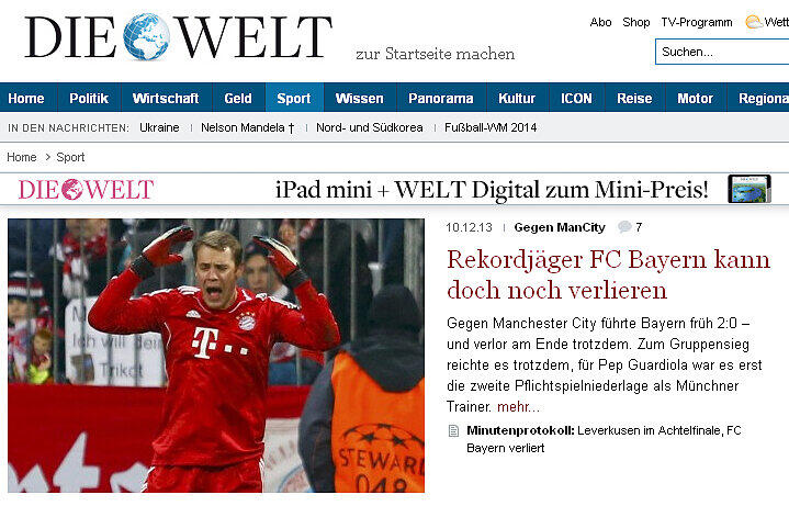 Die "Welt".