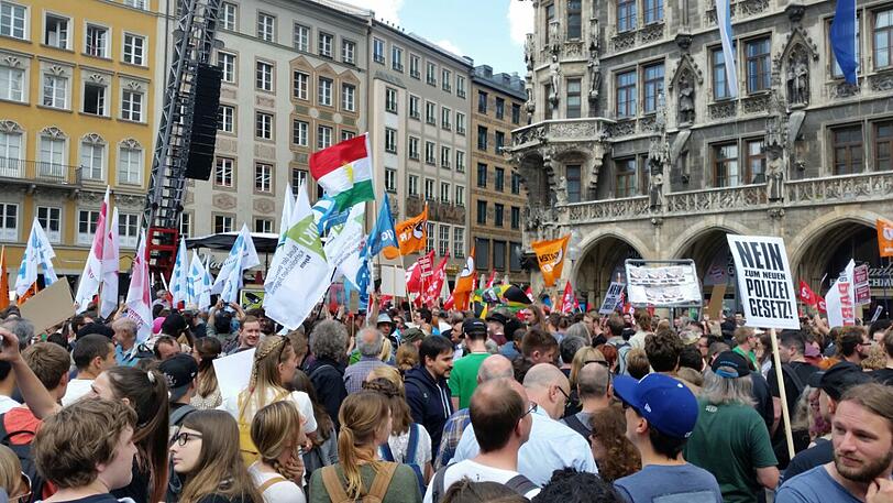 Zehntausende kamen im Mai zur Demo gegen das PAG.