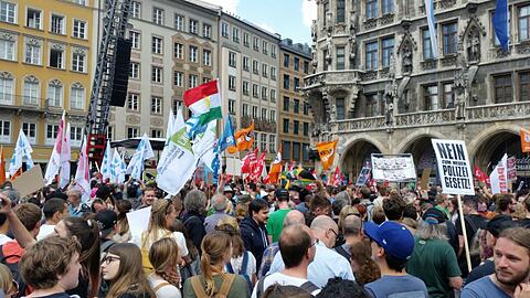 Zehntausende kamen im Mai zur Demo gegen das PAG.