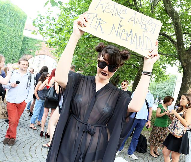 Die Bilder vom Slutwalk in München.