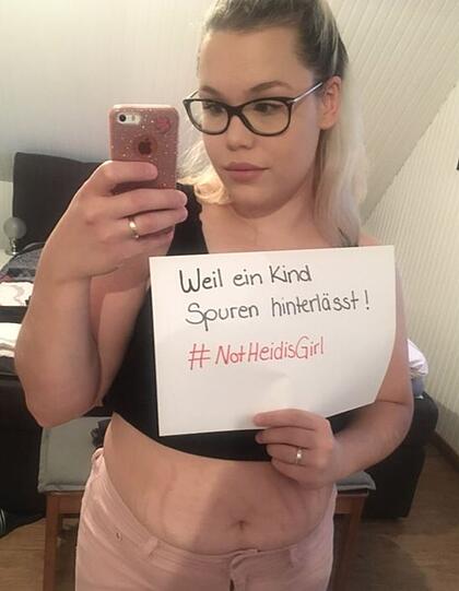 Weil ein Kind Spuren hinterlässt!