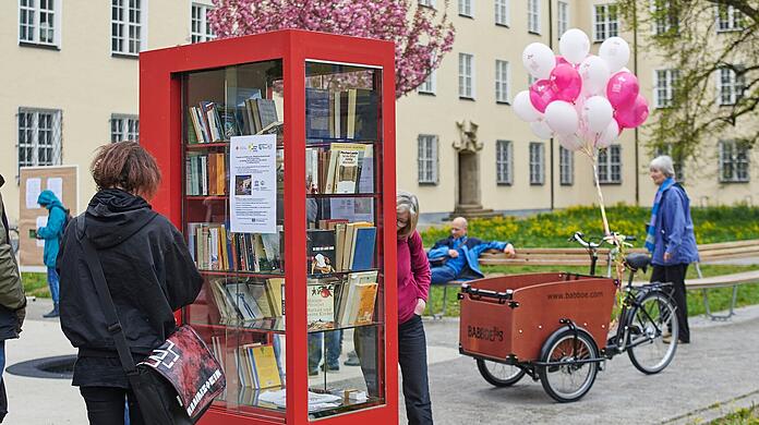 Der Pasinger Bücherschrank ist ein soziales Projekt.