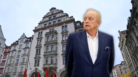 Alfons Schuhbeck lebt in einer Dachgeschosswohnung am Platzl