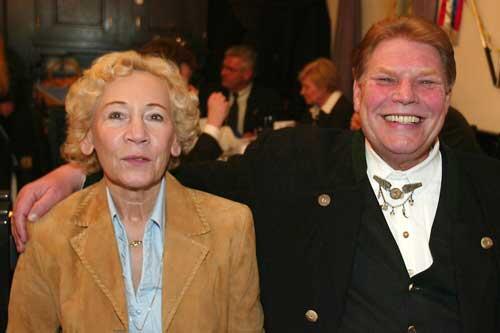 Karl-Heinz Wildmoser mit seiner Ehefrau Theres.
