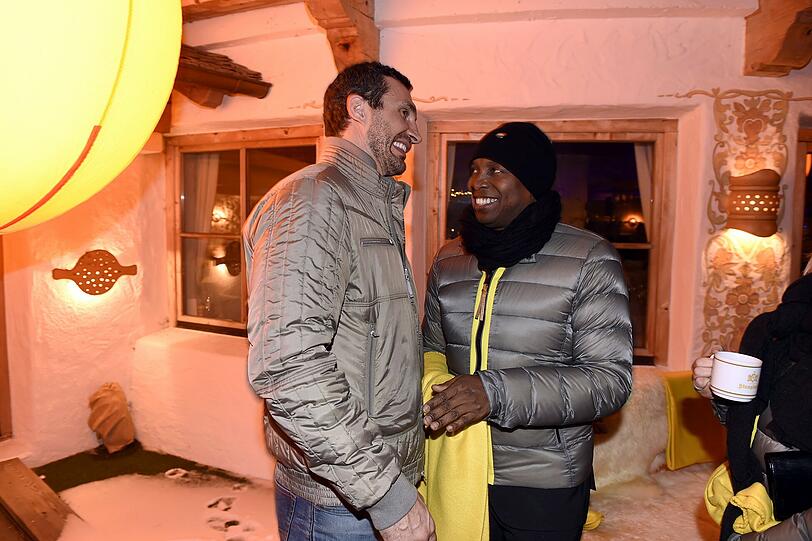 Wladimir Klitschko und Haddaway
