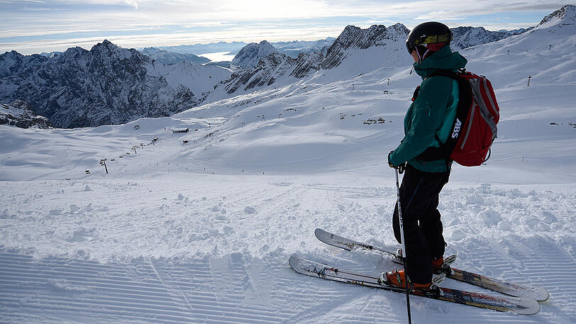 Dieses Wochenende startete die Skisaison an der Zugspitze. Die Bilder.