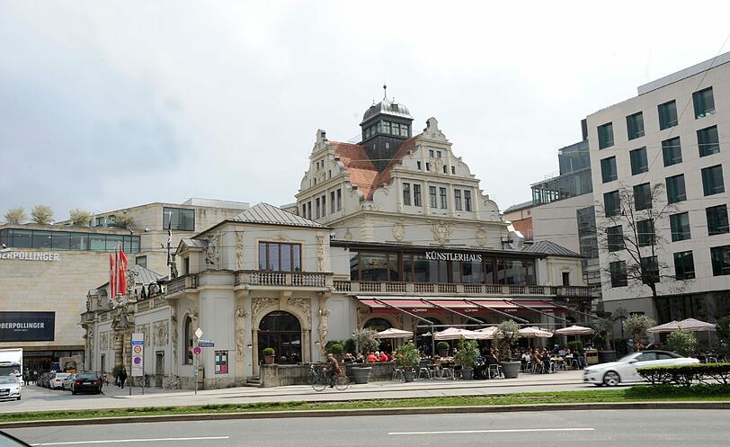 Das Künstlerhaus am Lenbachplatz.