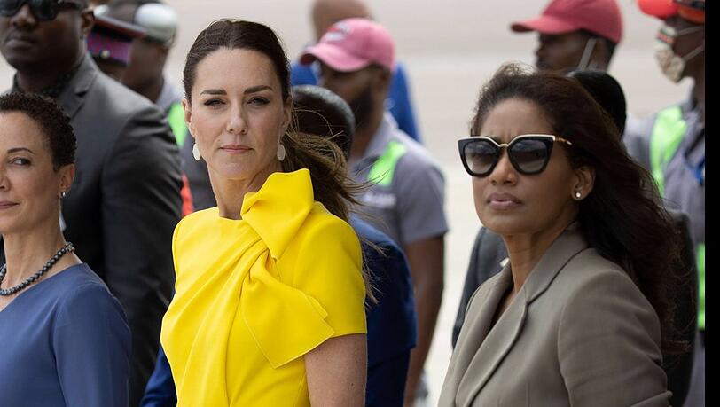 Das Aufeinandertreffen von Herzogin Kate (li.) und Lisa Hanna hatte für Gesprächsstoff gesorgt.
