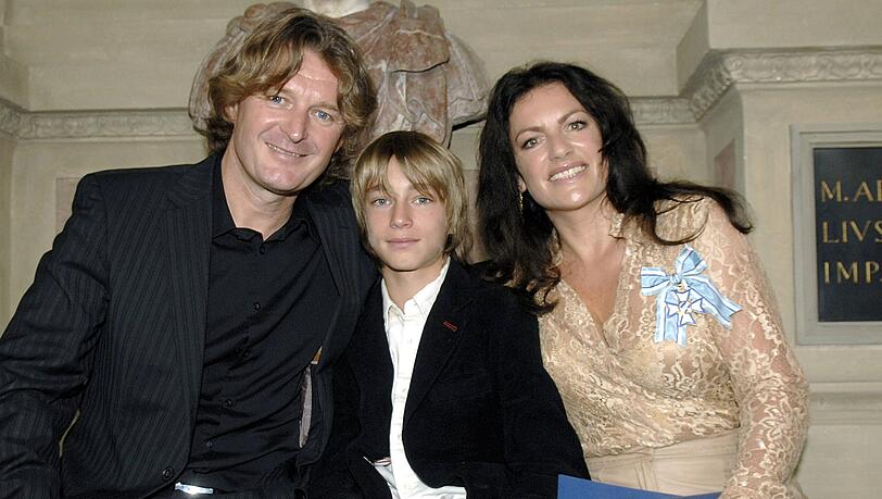 Lambert Dinzinger und Christine Neubauer mit ihrem Sohn Lambert jr.. Lambert Dinzinger und Christine Neubauer mit ihrem Sohn Lambert jr..