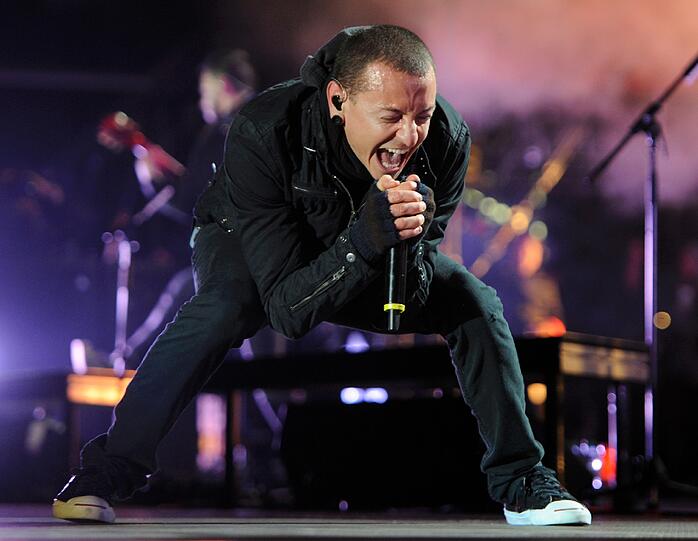 Die Gefälligkeits-Rocker von Linkin Park dürfen am Ring nicht fehlen.