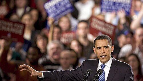 Barack Obama - derzeit rund 100 Delegiertenstimmen hinter Hillary Clinton Barack Obama - derzeit rund 100 Delegiertenstimmen hinter Hillary Clinton