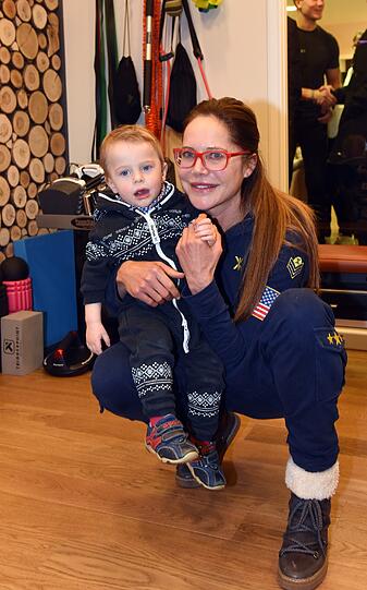 Doreen Dietel mit Sohn Marlow Fritz