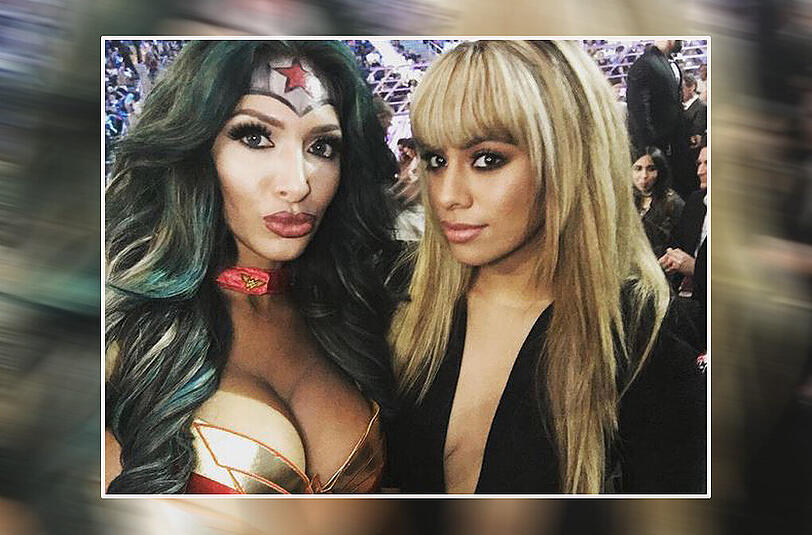 Neue Busenfreundinnen: TV-Sternchen Farrah Abraham und Fifth-Harmony-Sängerin Dinah Jane Hansen.