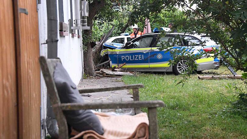 Weitere Bilder des kuriosen Unfalls.