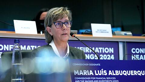 "Zu lange hat Europa eine Zersplitterung toleriert", sagt die zuständige EU-Kommissarin Maria Luis Albuquerque.