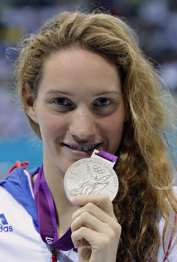 Schwimmerin Camille Muffat