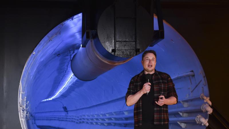 US-Starunternehmer Elon Musk hat mit dem Tunnelsystem Loop sein jüngstes Projekt vorgestellt. US-Starunternehmer Elon Musk hat mit dem Tunnelsystem Loop sein jüngstes Projekt vorgestellt.