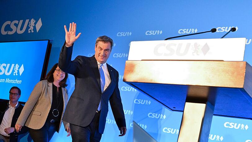 Markus Söder, CSU-Spitzenkandidat und Ministerpräsident von Bayern.