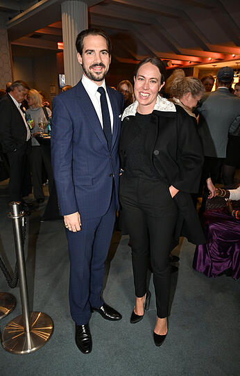 Prinz Philippos von Griechenland mit Frau Nina