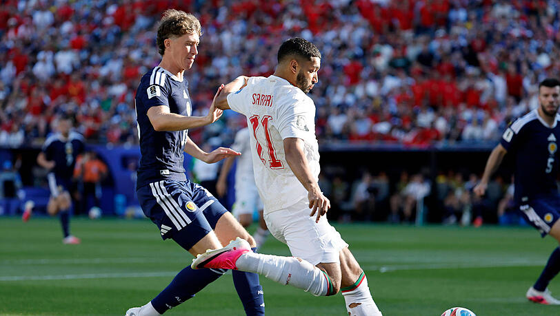 Ismael Saibari erzielte gegen Schottland fr&uuml;h den einzigen Treffer des Tages.