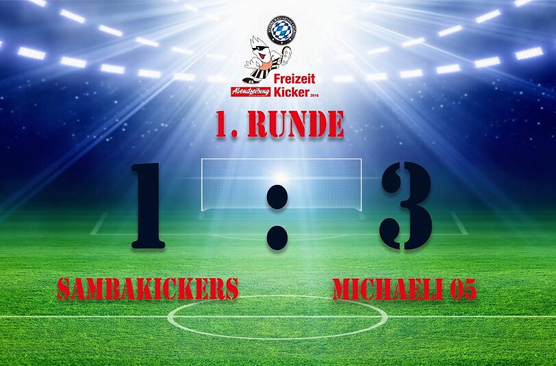 Michaeli 05 gewann die Partie gegen die Sambakickers.