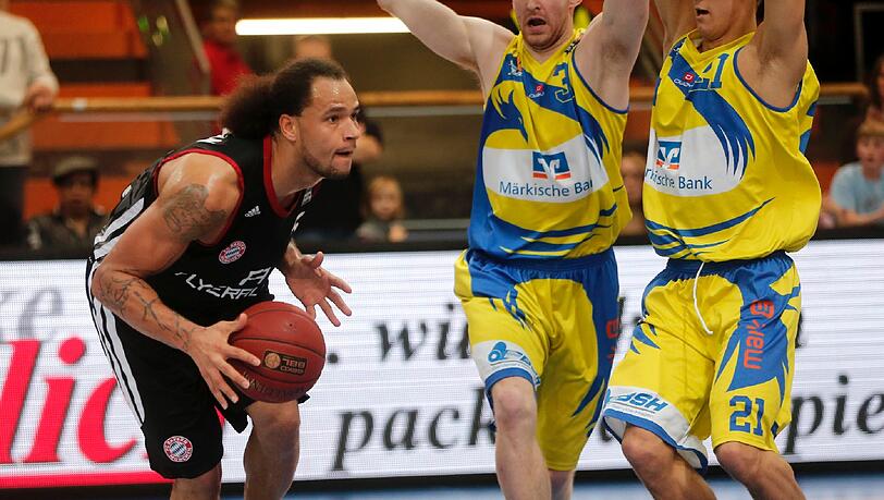 Bayern-Forward Chevon Troutman. Bayern-Forward Chevon Troutman.